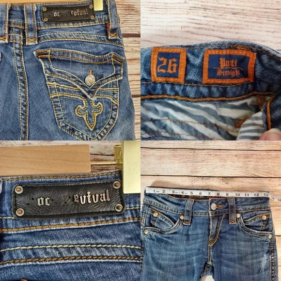 Rock Revival 26x31 Patti Bootcut Denim Jeans - Picture 12 of 12